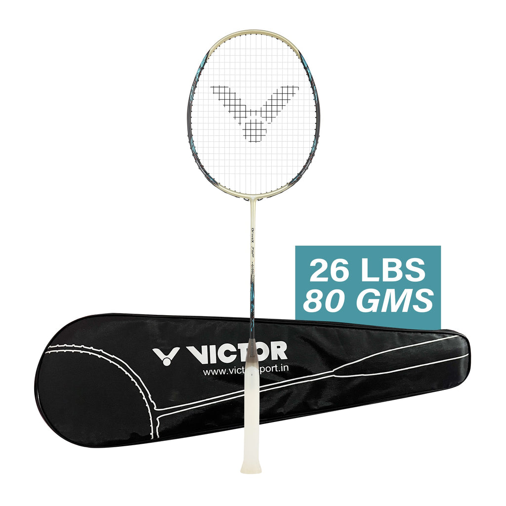 VICTOR DriveX DX-7SP-X-4U Strung Badminton Racket – All-Around Performance, Power & Control