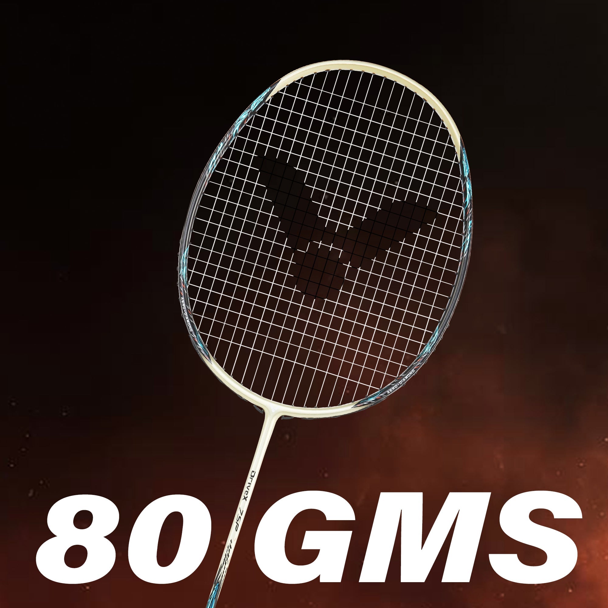 VICTOR DriveX DX-7SP-X-4U Strung Badminton Racket – All-Around Performance, Power & Control