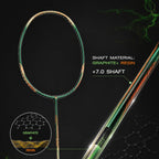 VICTOR Thruster TK-HMR Light-V Professional Badminton Racket – 5U/6U, Head Heavy, Slightly Stiff