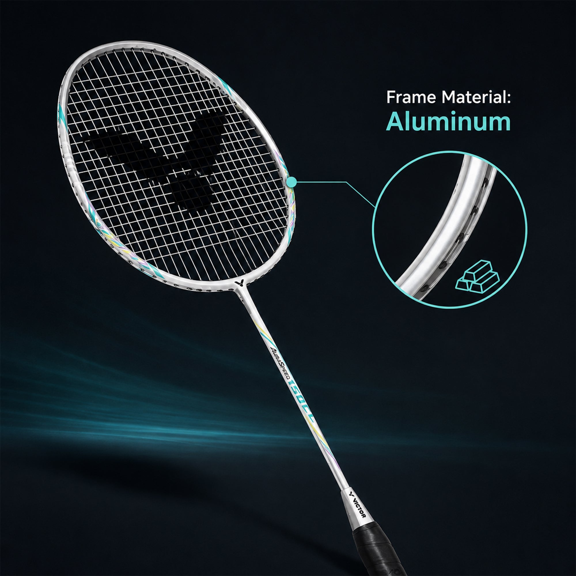 VICTOR Auraspeed ARS-150CL Strung G5 (85-95g) Aluminum Badminton Racket