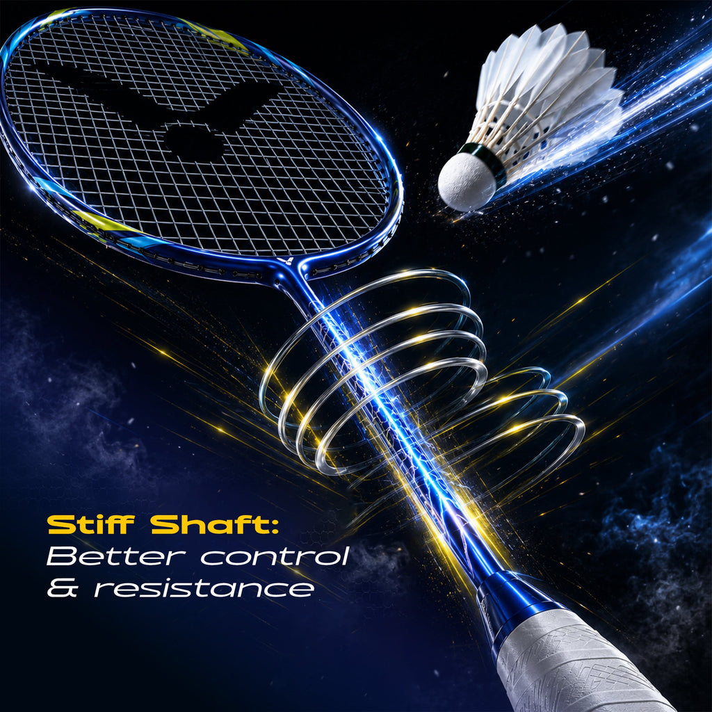 VICTOR Wrist Enhancer WE-140-F Badminton Training Racket | Wrist Strength & Agility Trainer (Strung)