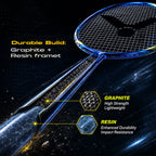 VICTOR Wrist Enhancer WE-140-F Badminton Training Racket | Wrist Strength & Agility Trainer (Strung)