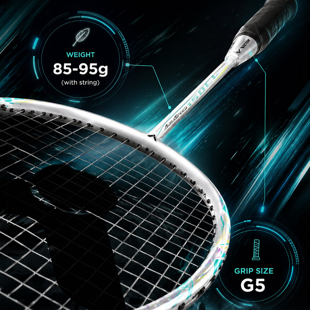 VICTOR Auraspeed ARS-150CL Strung G5 (85-95g) Aluminum Badminton Racket
