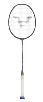 Victor AuraSpeed Fantôme ARS-FANTOME Badminton Racket – Ultra-Fast 4U Speed Racket with Aero Frame