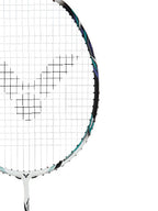 VICTOR Thruster TK-220HII Badminton Racket 4U G6 Strung – High Tension 35 lbs, Graphite Frame, Power & Speed