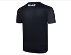 VICTOR x Dragon Ball Z Knitted T-Shirt T-501DBZ Black | 72.6% Cotton 27.4% Polyester | Soft, Breathable & Comfortable | Anime Graphic Casual & Sports Tee