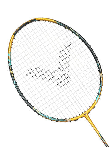 Victor Thruster F C Ultra X Professional Badminton Racket – Power Series Attacking Racket with PYROFIL, Metallic Carbon Fiber, Nano Aerogel, Free Core & Power Ring Pro (3U/4U/5U)