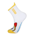 VICTOR X Doraemon SK517DRM Limited Edition Sport Socks | Deep Sky Blue/Vibrant Yellow